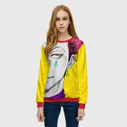 Женский свитшот 3D Hunter x Hunter Хисока - фото 2