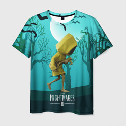 Мужская футболка 3D Little   Nightmares 2