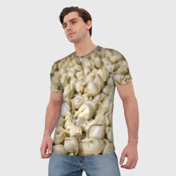 Мужская футболка 3D Пельмени - фото 2