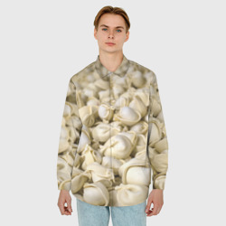 Мужская рубашка oversize 3D Пельмени - фото 2