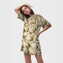 Платье-футболка 3D Пельмени - фото 2