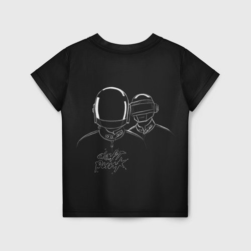 Детская футболка 3D Daft Punk, цвет 3D печать - фото 2