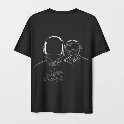 Мужская футболка 3D Daft Punk, цвет 3D печать - фото 2