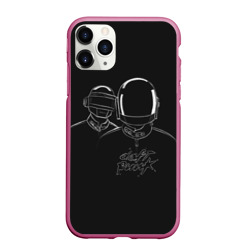 Чехол для iPhone 11 Pro Max матовый Daft Punk