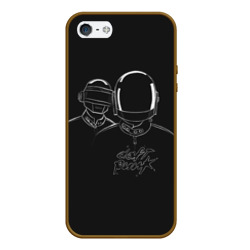 Чехол для iPhone 5/5S матовый Daft Punk