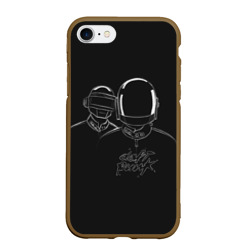 Чехол для iPhone 7/8 матовый Daft Punk