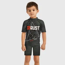 Детский купальный костюм 3D Rust Мамкин Рейдер Раст - фото 2
