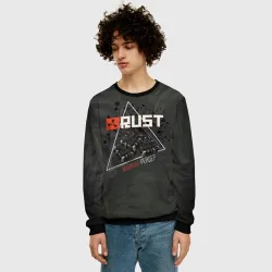Мужской свитшот 3D Rust Мамкин Рейдер Раст - фото 2