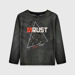 Детский лонгслив 3D Rust Мамкин Рейдер Раст