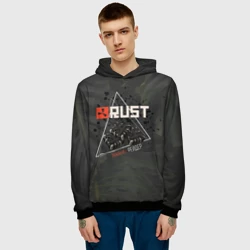 Мужская толстовка 3D Rust Мамкин Рейдер Раст - фото 2
