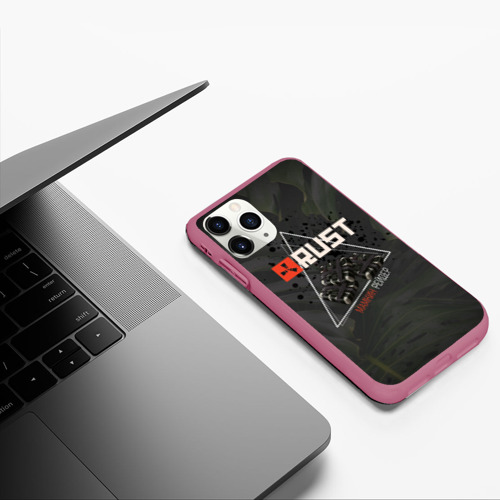 Чехол для iPhone 11 Pro матовый с принтом Rust | Мамкин Рейдер | Раст, фото #5