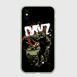 Чехол для iPhone XS Max матовый DayZ и 4х4 авто