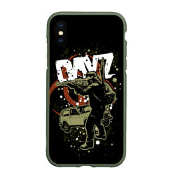 Чехол для iPhone XS Max матовый DayZ и 4х4 авто