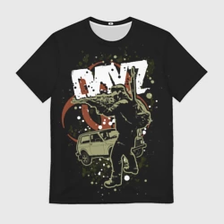 Мужская футболка 3D DayZ и 4х4 авто
