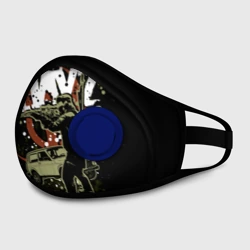 Маска из неопрена DayZ и 4х4 авто