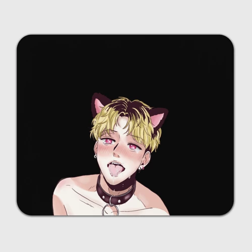Прямоугольный коврик для мышки Ahegao О Чан У