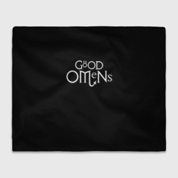 Плед 3D Good omens Благие знамения крылья