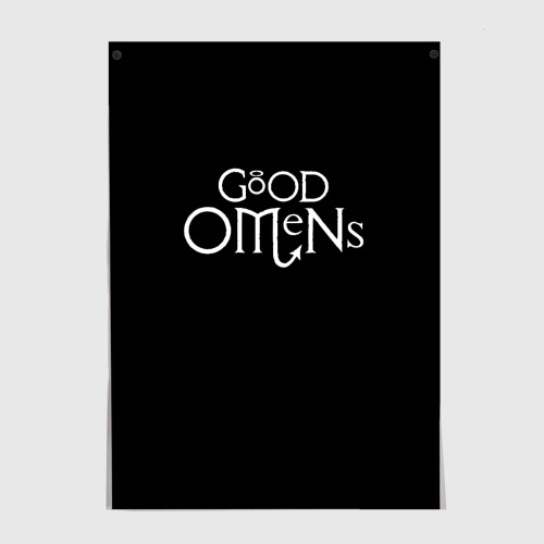 Постер Good omens Благие знамения крылья