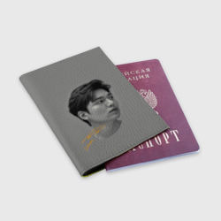 Обложка для паспорта матовая кожа Ли Мин Хо Lee Min Ho - фото 2