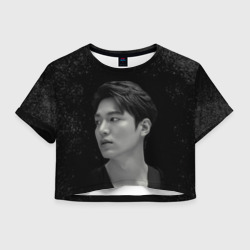 Женская футболка Crop-top 3D Ли Мин Хо Lee Min Ho