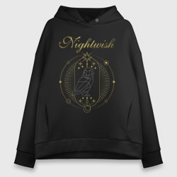 Женское худи Oversize хлопок Nightwish