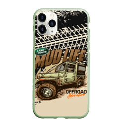 Чехол для iPhone 11 Pro матовый Land Rover