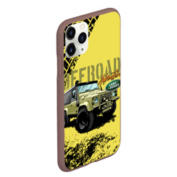 Чехол для iPhone 11 Pro Max матовый Land Rover - фото 2