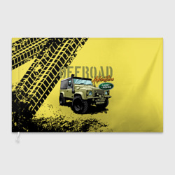 Флаг 3D Land Rover