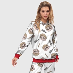 Женский костюм с толстовкой 3D Нанами Кенто Магическая битва - фото 2