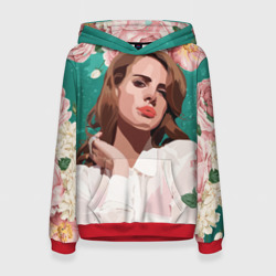 Женская толстовка 3D Lana del rey