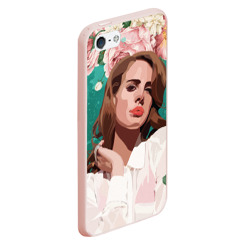 Чехол для iPhone 5/5S матовый Lana del rey - фото 2