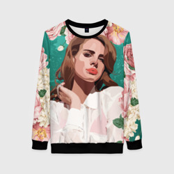 Женский свитшот 3D Lana del rey