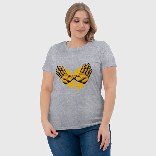 Женская футболка хлопок с принтом Wu-Tang Forever, фото #4
