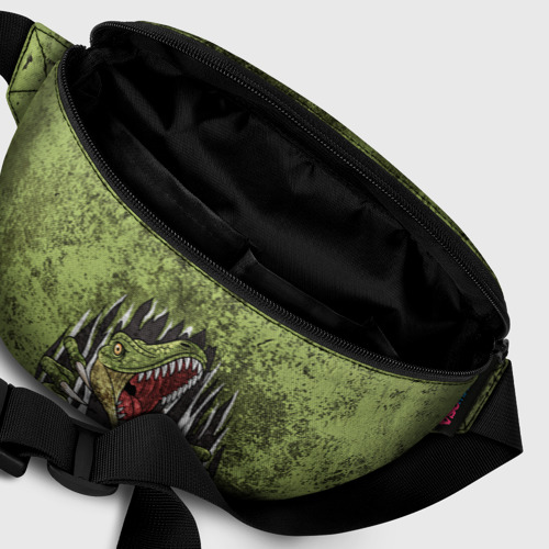 Поясная сумка 3D Динозавр из груди - иллюзия дыры - фото 7