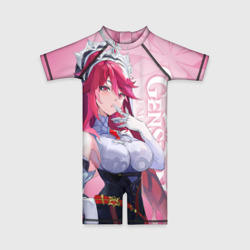 Детский купальный костюм 3D Genshin Impact, Розария