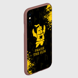 Чехол для iPhone XS Max матовый Dark Souls тёмные души - фото 2