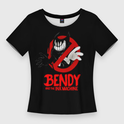 Женская футболка 3D Slim Чернильный Бенди