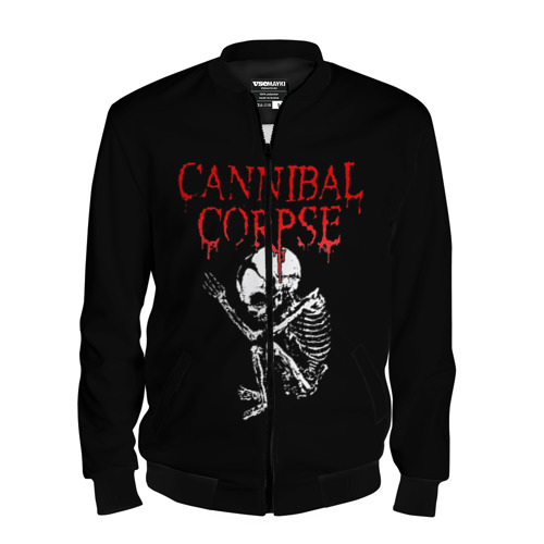 Мужской бомбер 3D Cannibal Corpse 1, цвет черный