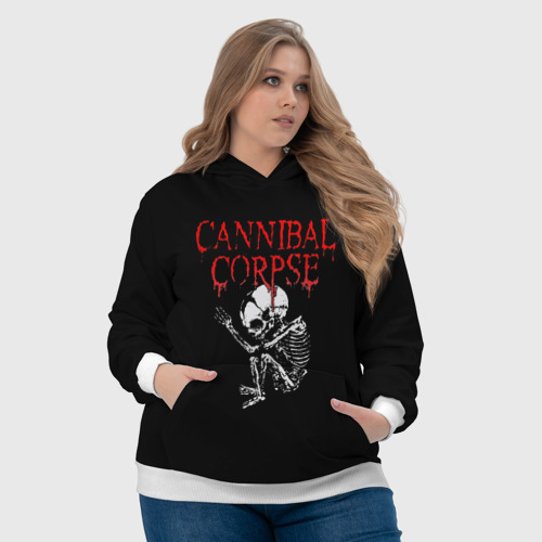 Женская толстовка 3D Cannibal Corpse | 1, цвет 3D печать - фото 6
