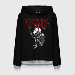 Женская толстовка 3D Cannibal Corpse 1