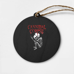 Деревянная игрушка круг Cannibal Corpse 1