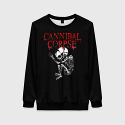 Женский свитшот 3D Cannibal Corpse 1