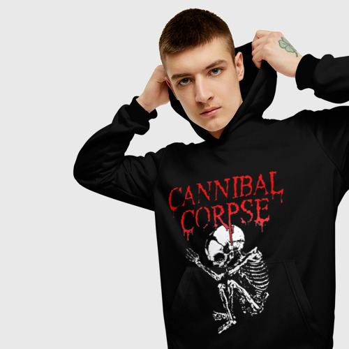 Мужская толстовка 3D Cannibal Corpse 1, цвет черный - фото 5