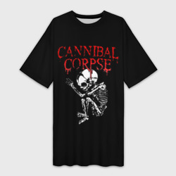 Платье-футболка 3D Cannibal Corpse 1