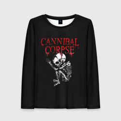 Женский лонгслив 3D Cannibal Corpse 1