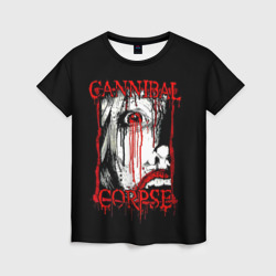 Женская футболка 3D Cannibal Corpse 2