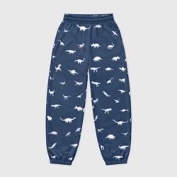 Женские джоггеры оверсайз 3D Dinoworld#2