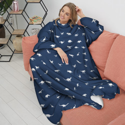 Плед с рукавами Dinoworld#2 - фото 2