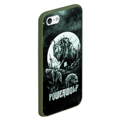 Чехол для iPhone 5/5S матовый Powerwolf - фото 2