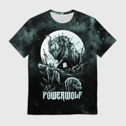 Мужская футболка 3D Powerwolf